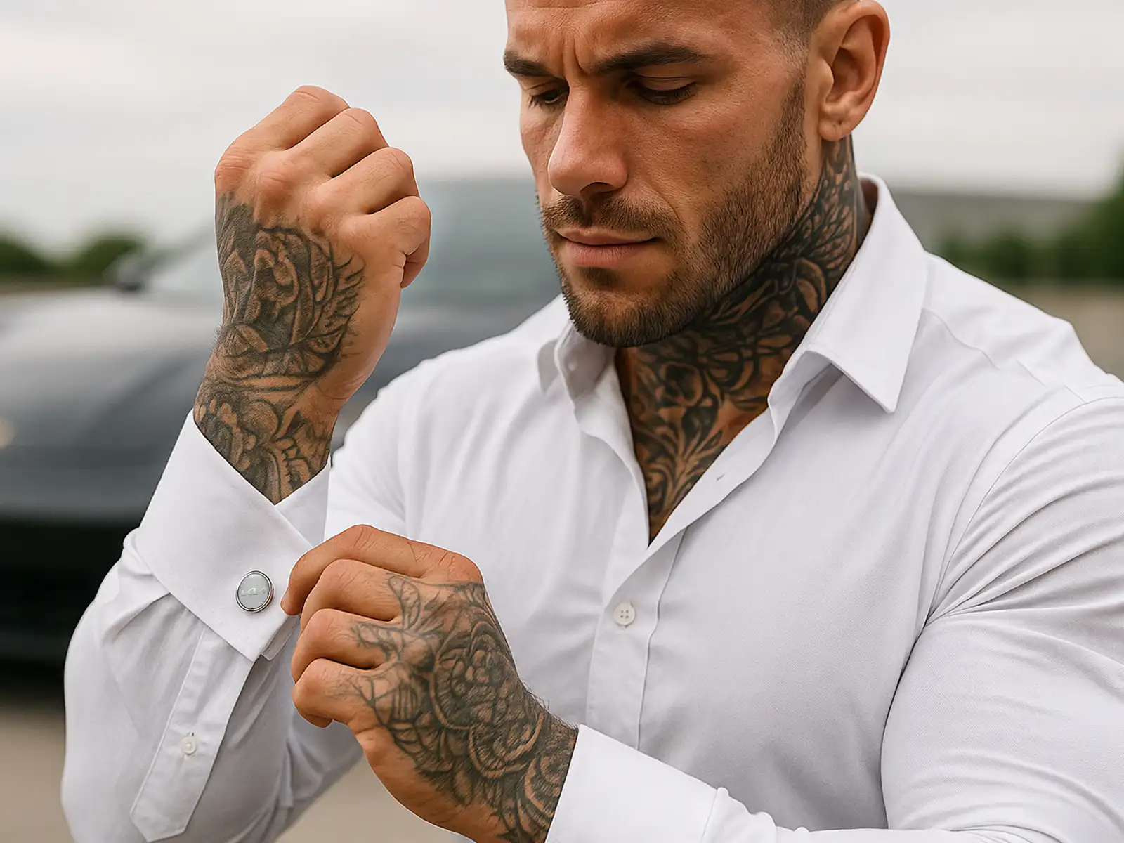KIA Boutons de Manchette Business Pro Design Élégant